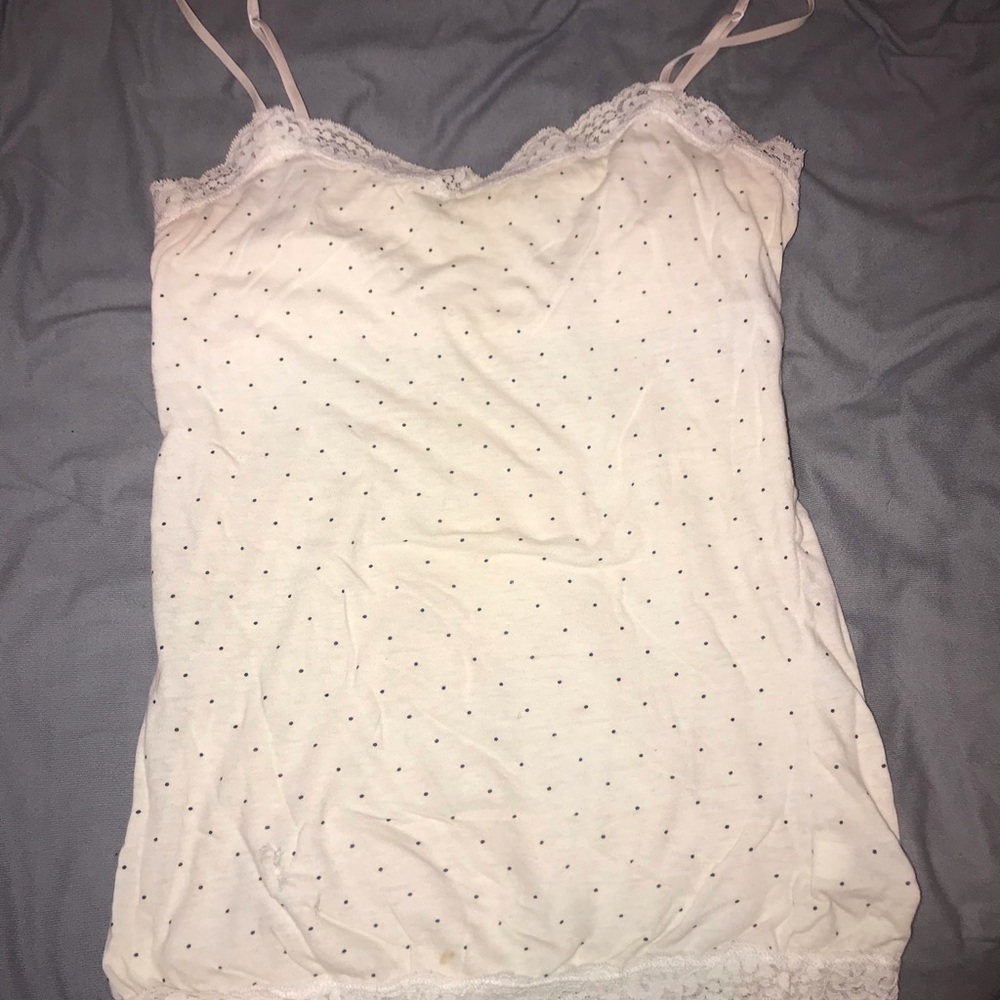 polka dot tank top